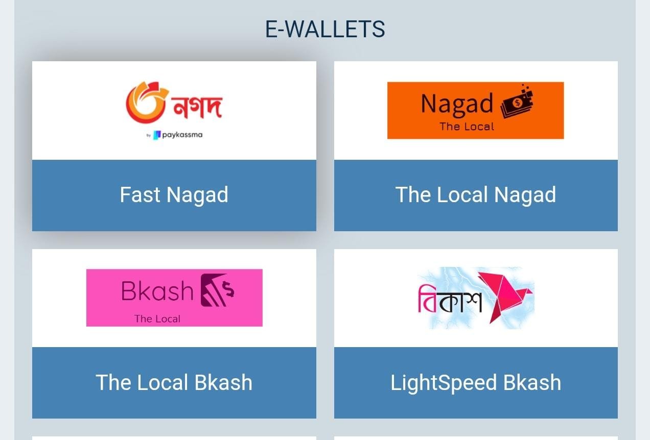 Payment Methods